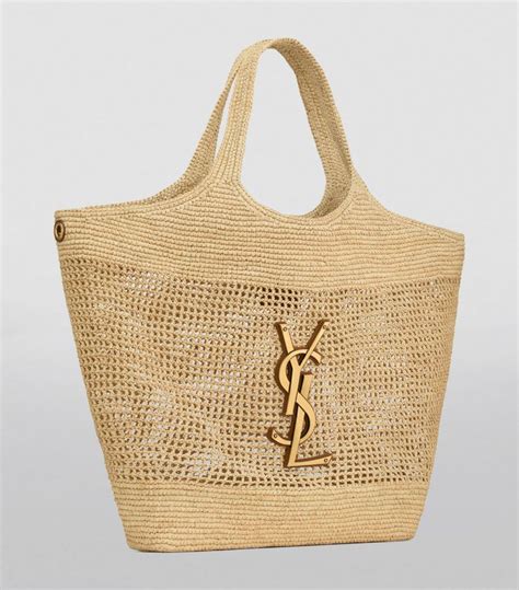 yves saint laurent raphia|SAINT LAURENT Raffia Bags for Women .